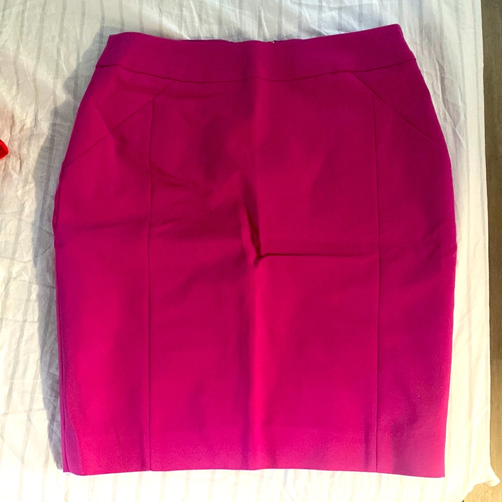 H&M pencil skirt magenta